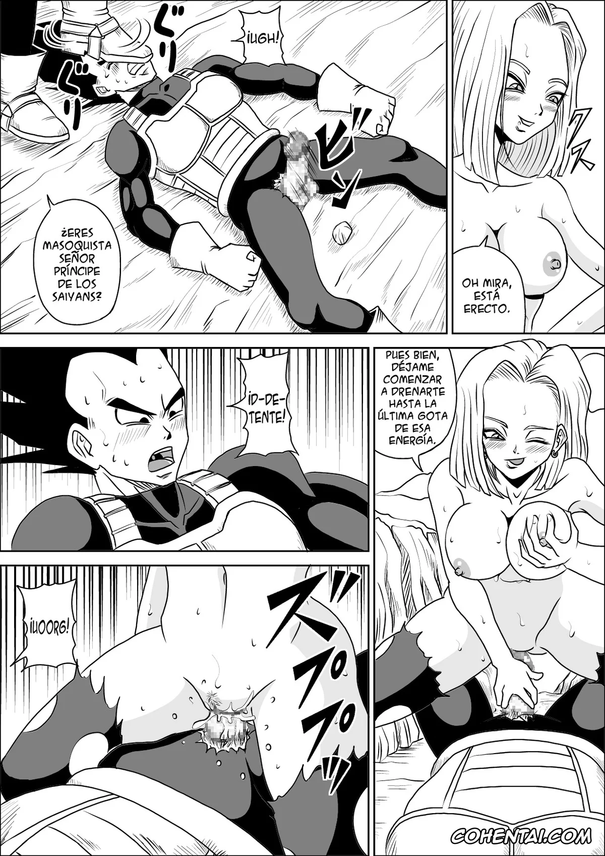 Dragon Ball Z hentai, Android 18 hentai, Vegeta hentai, Full Bokko 18-gou! (Dragon Ball Z), pagina 27