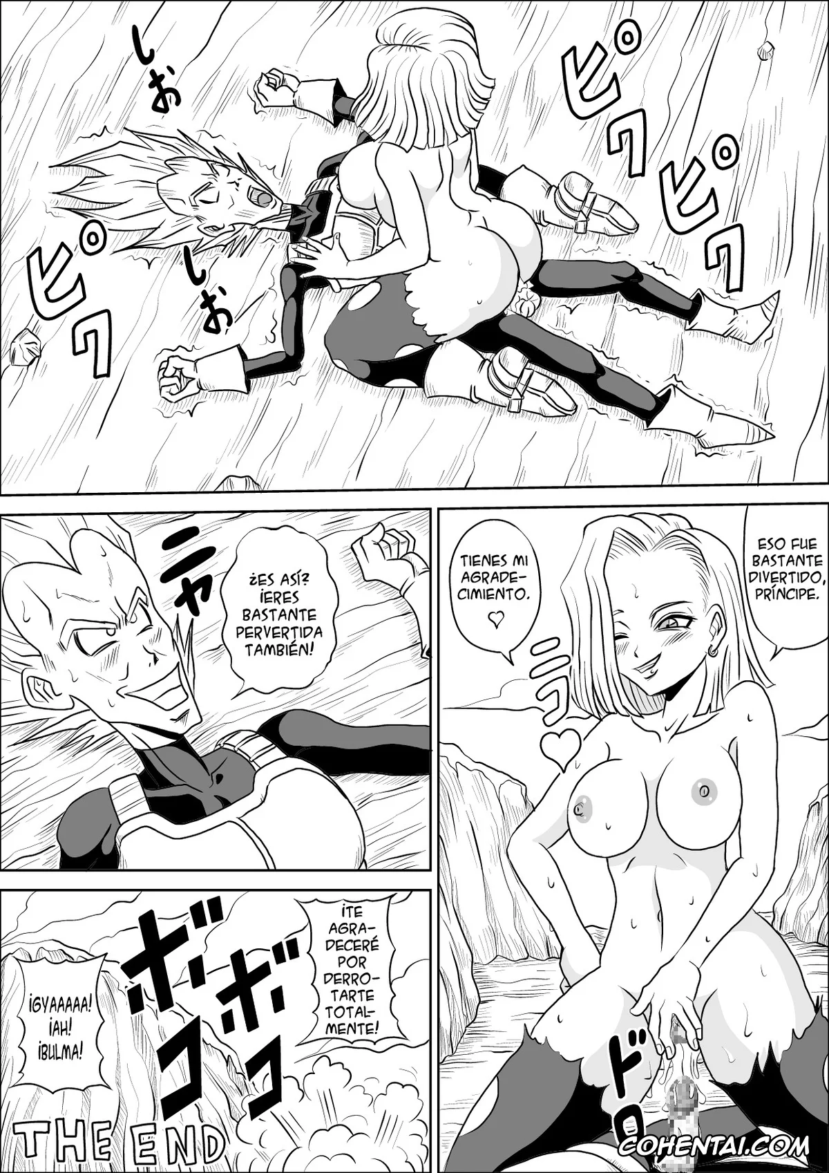 Dragon Ball Z xxx, Android 18 xxx, Vegeta xxx, Full Bokko 18-gou! (Dragon Ball Z), pagina 31