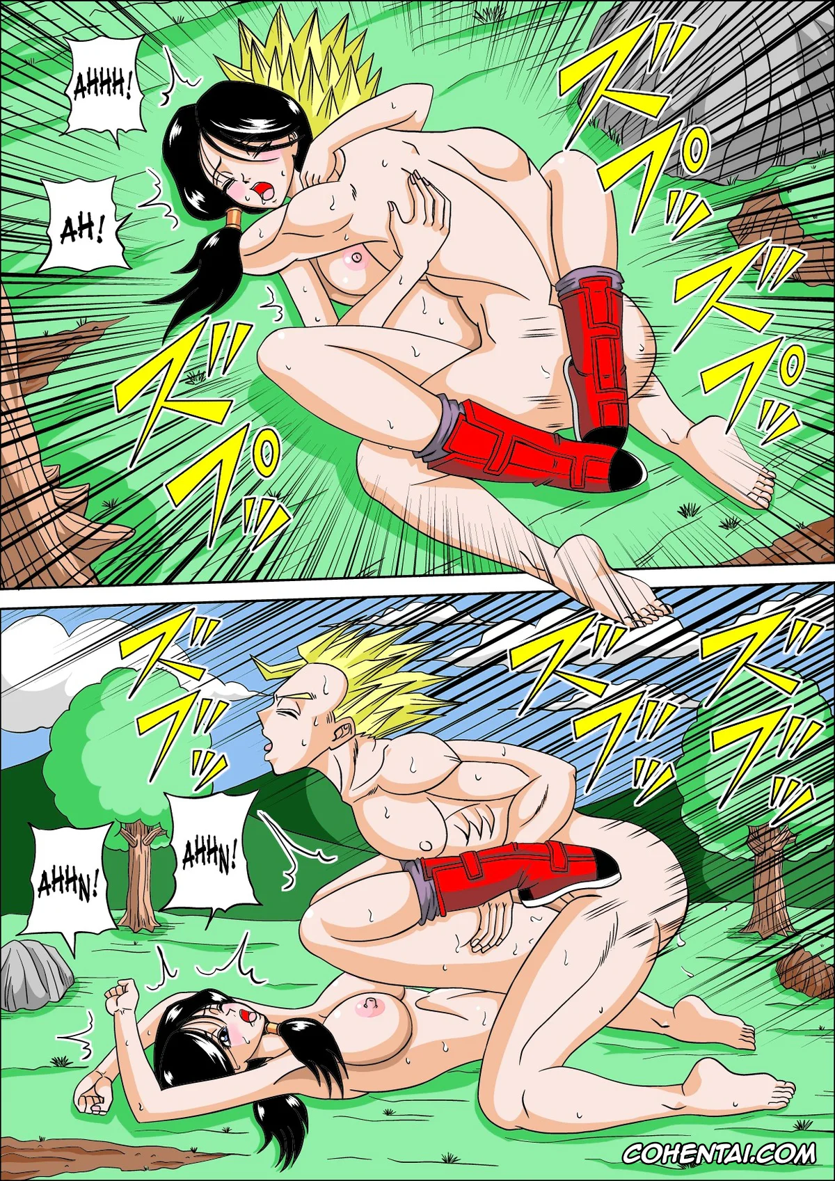 Dragon Ball Z porno, Bulma Briefs porno, Recoome porno, Son Gohan porno, Videl porno, Dragon Fuck! (Dragon Ball Z), pagina 11