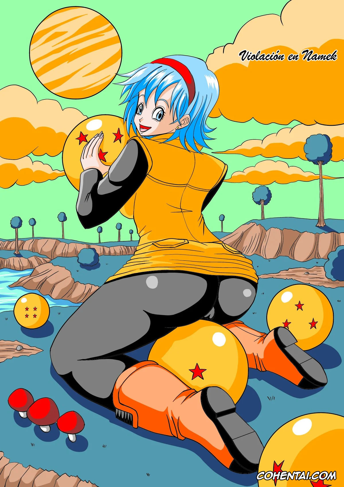 Dragon Ball Z xxx, Bulma Briefs xxx, Recoome xxx, Son Gohan xxx, Videl xxx, Dragon Fuck! (Dragon Ball Z), pagina 16