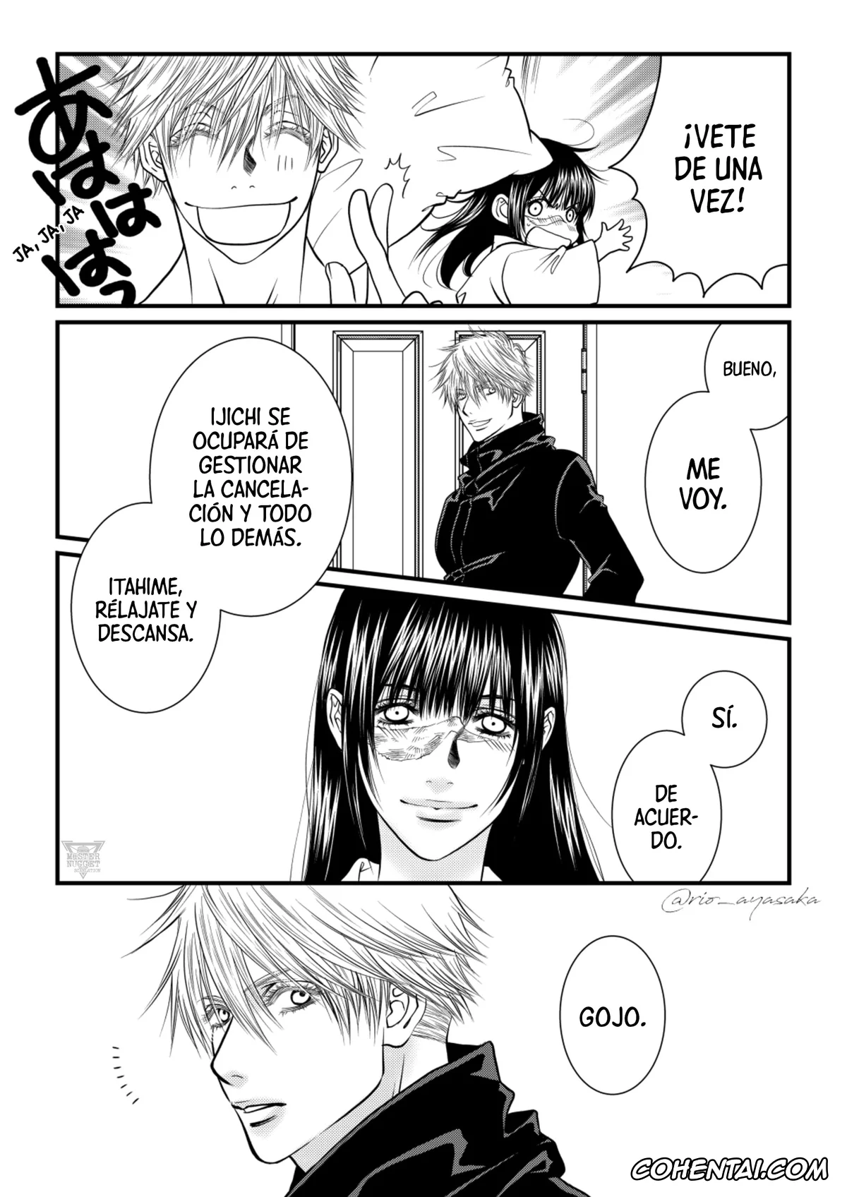 Jujutsu Kaisen hentai, Satoru Gojo hentai, Utahime Iori hentai, Kimi to issho ni. (Jujutsu Kaisen), pagina 15