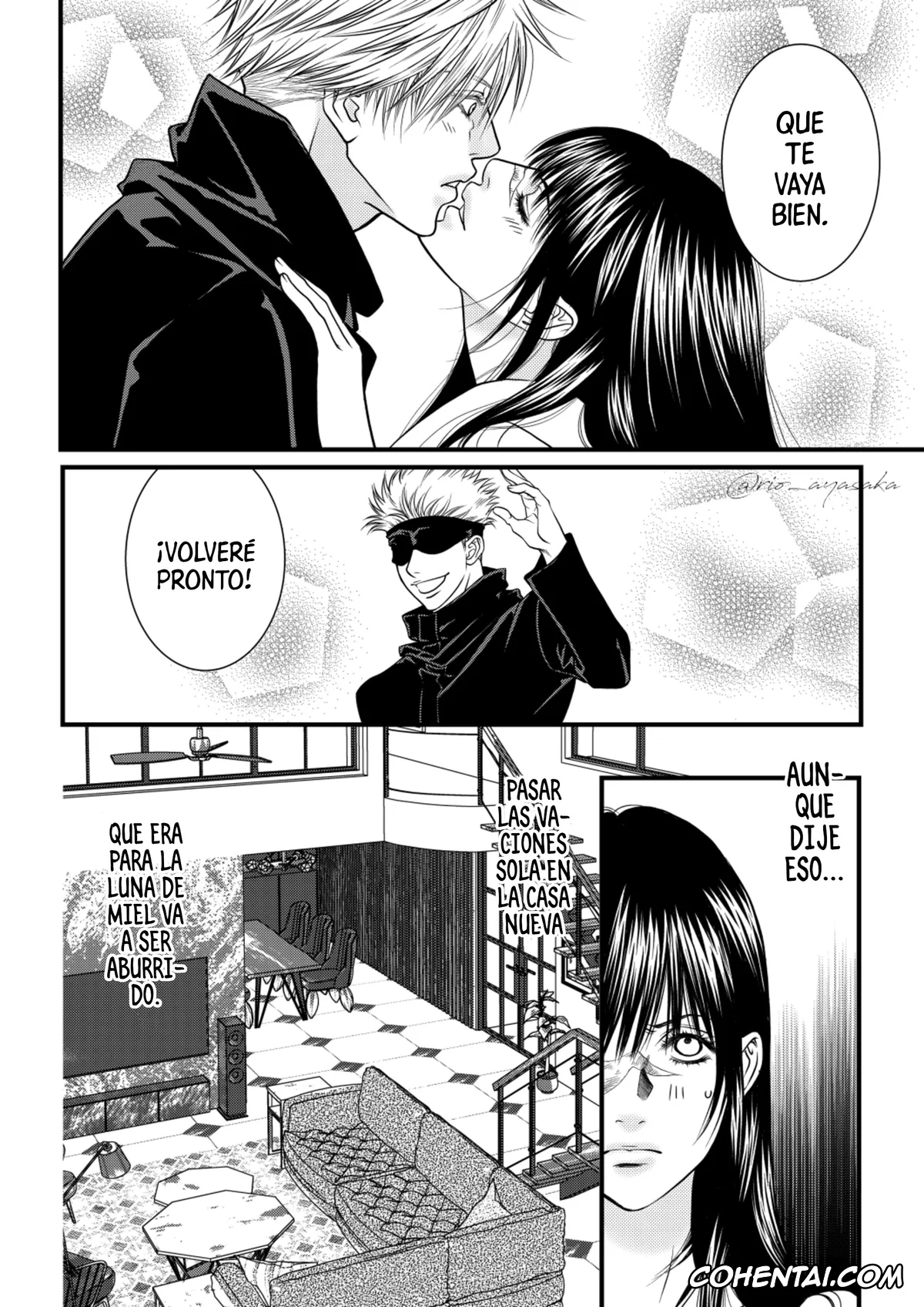 Jujutsu Kaisen xxx, Satoru Gojo xxx, Utahime Iori xxx, Kimi to issho ni. (Jujutsu Kaisen), pagina 16
