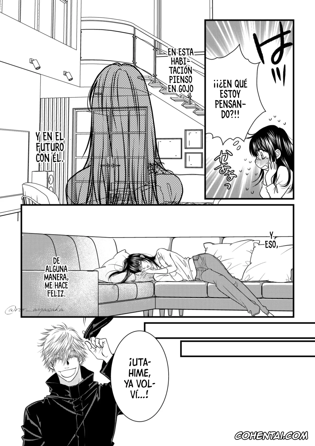 Jujutsu Kaisen xxx, Satoru Gojo xxx, Utahime Iori xxx, Kimi to issho ni. (Jujutsu Kaisen), pagina 19