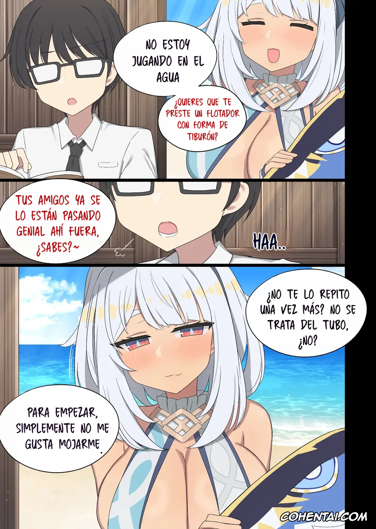 Genshin Impact porno, Mualani porno, Mualani 2 (Genshin Impact), pagina 2