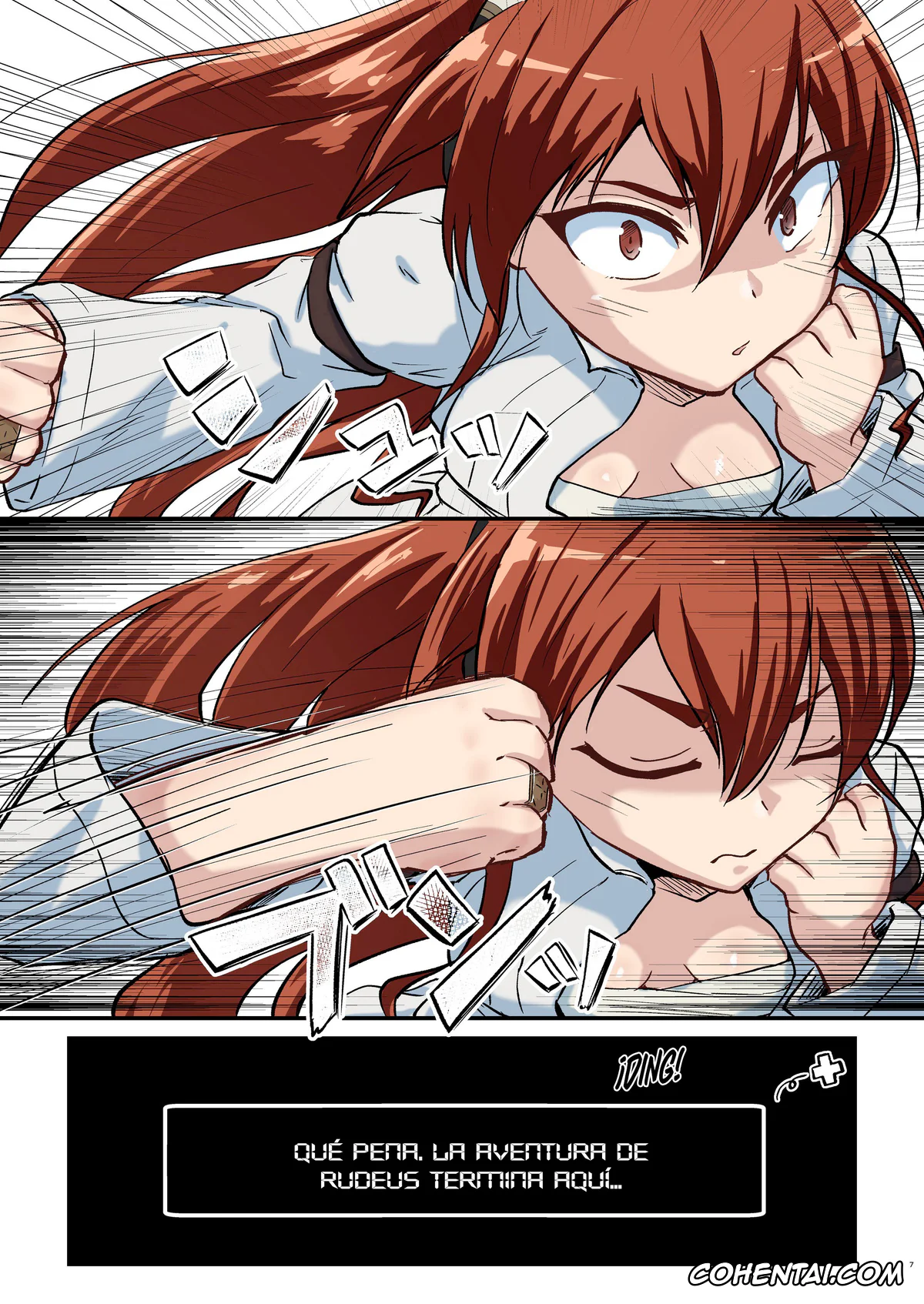 Mushoku Tensei ~Isekai Ittara Honki Dasu~ porno, Eris Boreas Greyrat porno, Rudeus Greyrat porno, Mushoku! (Aka) | ¡Mushoku! (Rojo) (Mushoku Tensei ~Isekai Ittara Honki Dasu~), pagina 8