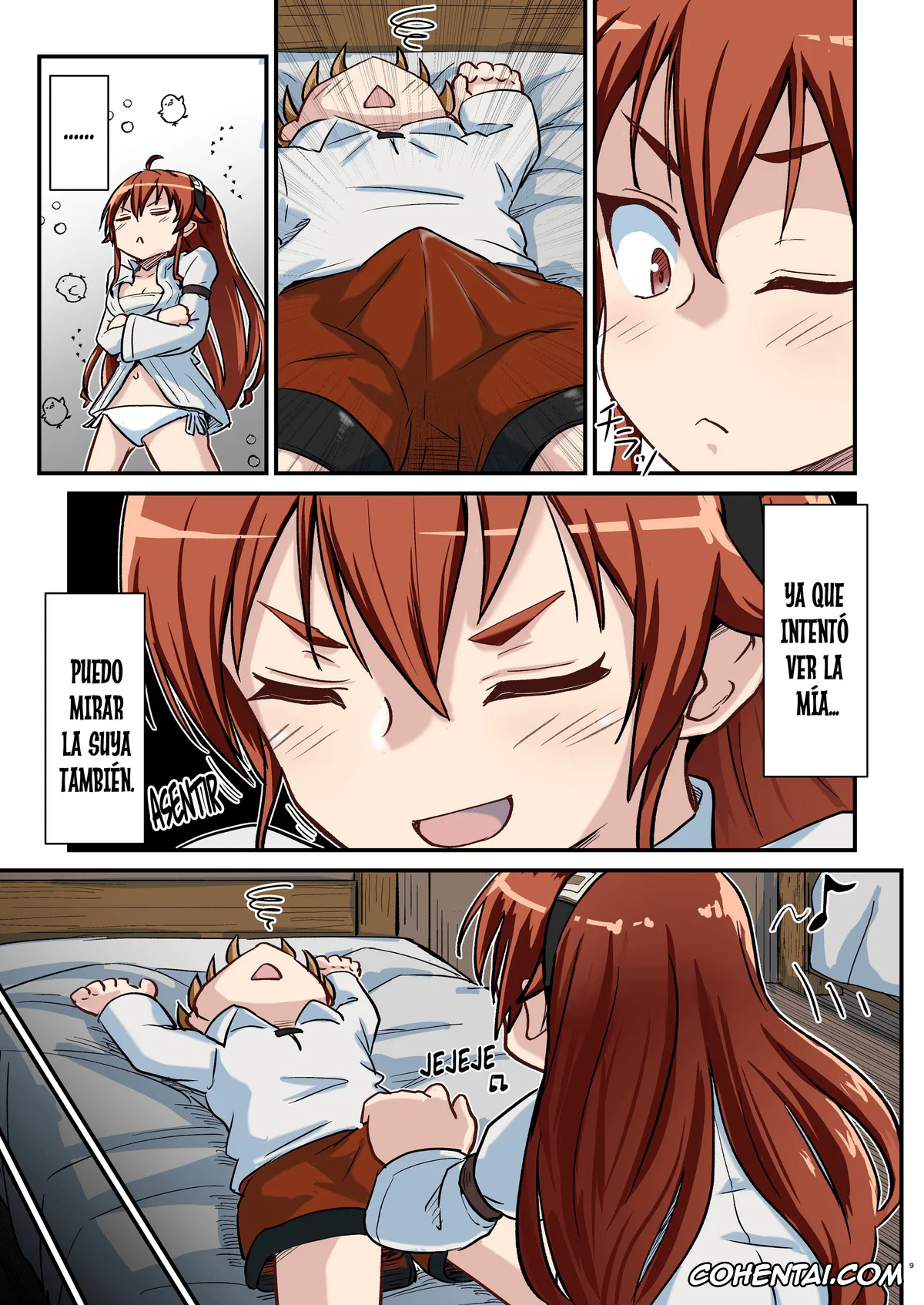 Mushoku Tensei ~Isekai Ittara Honki Dasu~ xxx, Eris Boreas Greyrat xxx, Rudeus Greyrat xxx, Mushoku! (Aka) | ¡Mushoku! (Rojo) (Mushoku Tensei ~Isekai Ittara Honki Dasu~), pagina 10