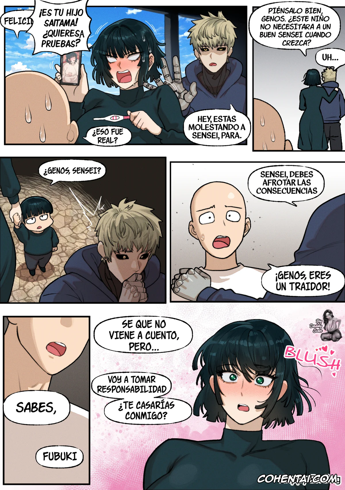 One Punch Man hentai, Jigoku no Fubuki hentai, Saitama hentai, Fubuki 2, pagina 21