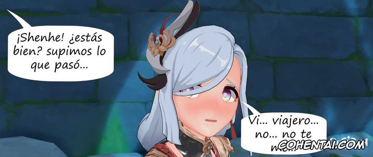 Genshin Impact hentai, Shenhe Desatada, pagina 18