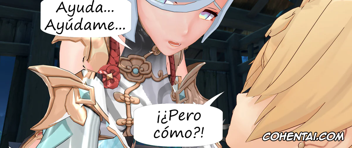 Genshin Impact hentai, Shenhe Desatada, pagina 27