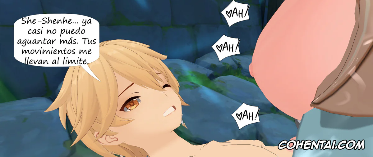 Genshin Impact hentai, Shenhe Desatada, pagina 66