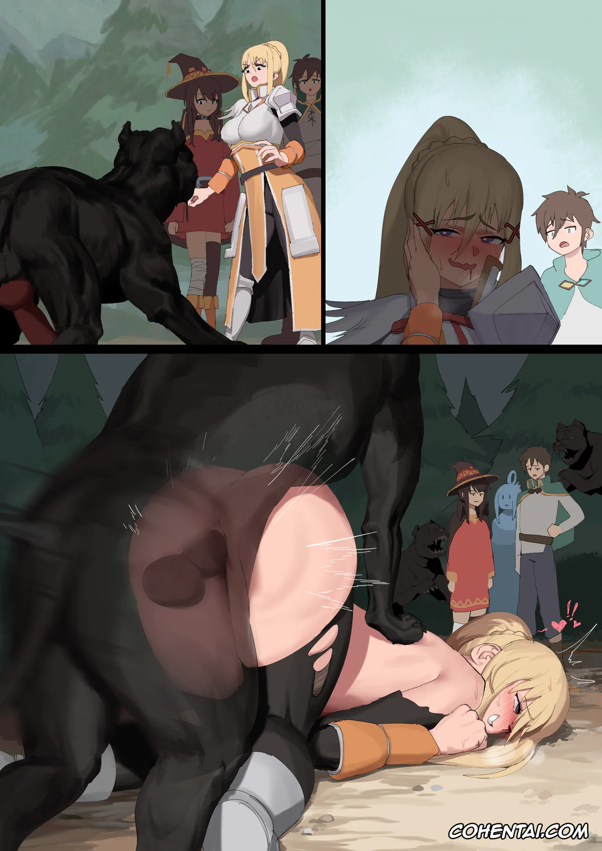 Kono Subarashii Sekai ni Syukufuku o! porno, Aqua porno, Darkness | Lalatina Ford Dustiness porno, Megumin porno, Konosuba Girls x Wild Mutts, pagina 5