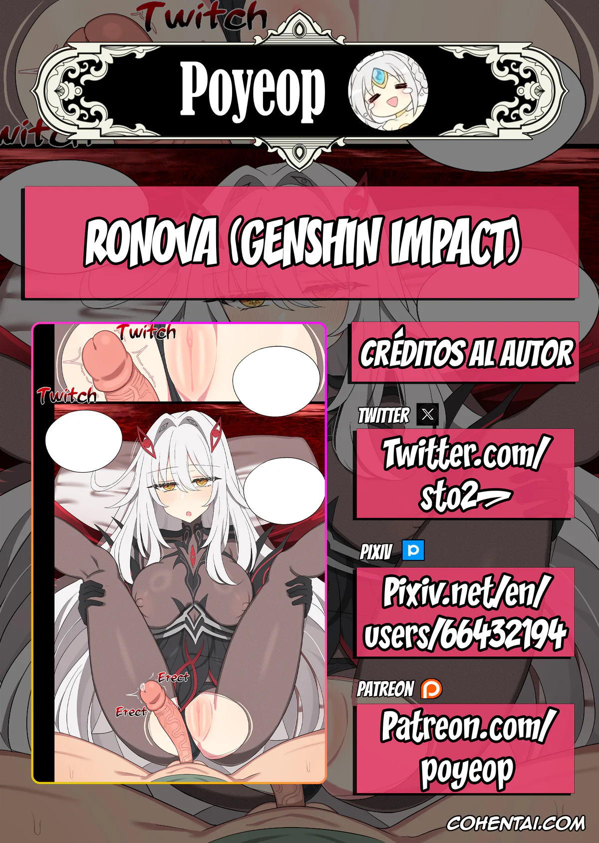 Genshin Impact porno, Ronova porno, Ronova (Genshin Impact), pagina 2
