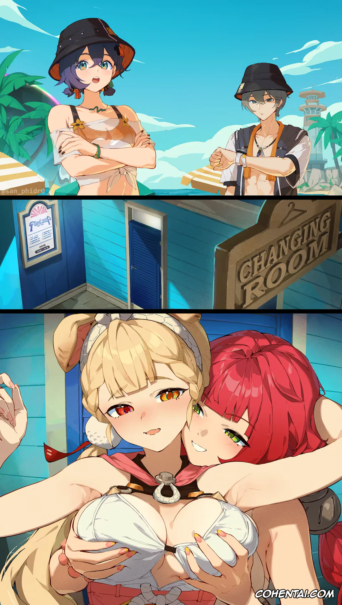 Zenless Zone Zero hentai, Alice Thymefield hentai, Belle hentai, Wise hentai, Yuzuha Ukinami hentai, Alice & Yuzuha 1 (Zenless Zone Zero), pagina 6