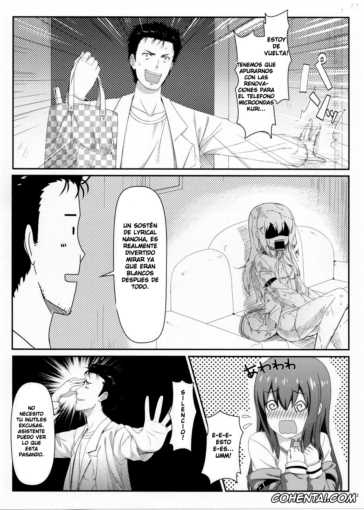 Steins;Gate hentai, Kurisu Makise hentai, Rintarou Okabe | Okarin hentai, Tengoku e no Bullet Train (Steins;Gate), pagina 12