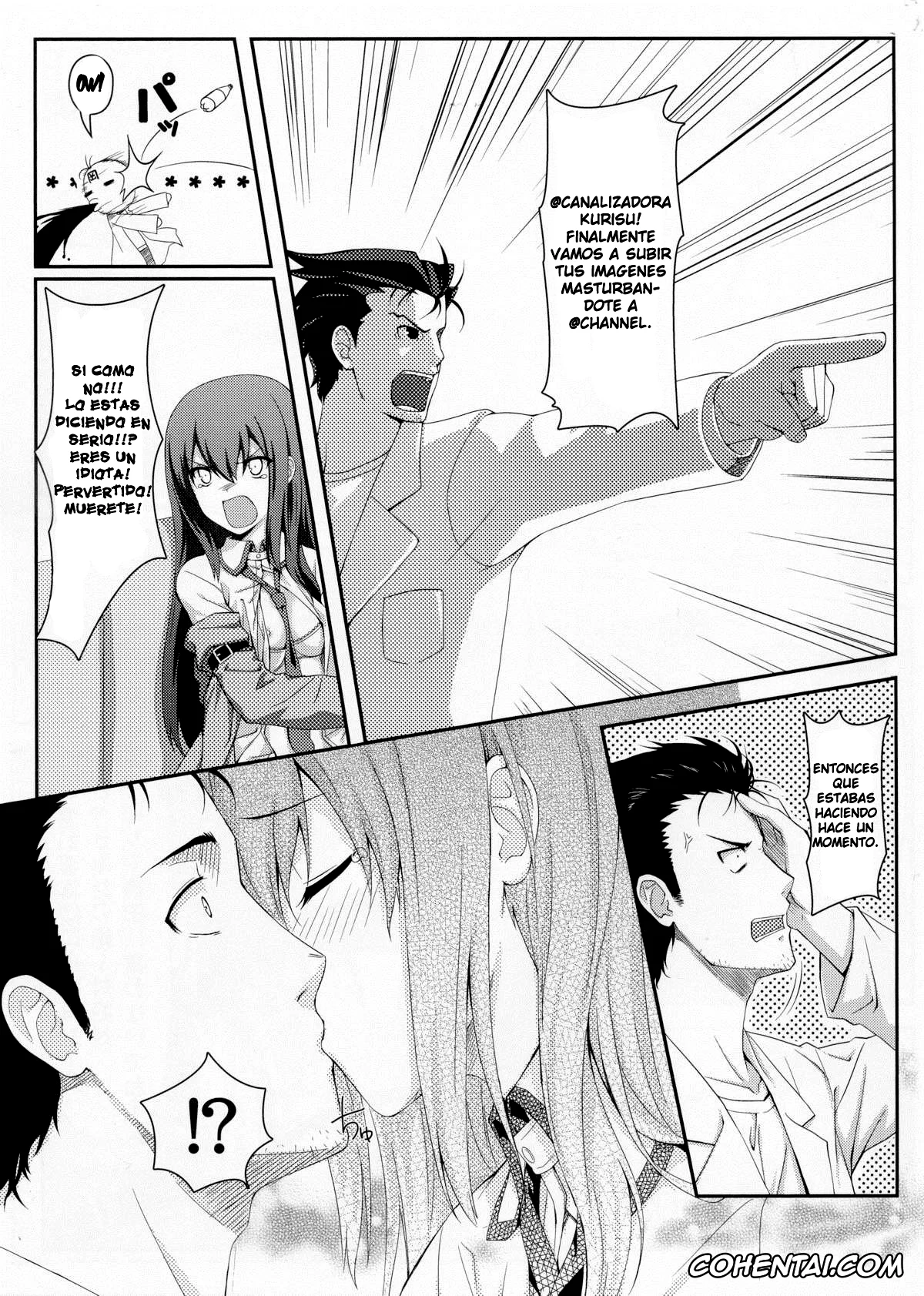 Steins;Gate xxx, Kurisu Makise xxx, Rintarou Okabe | Okarin xxx, Tengoku e no Bullet Train (Steins;Gate), pagina 13