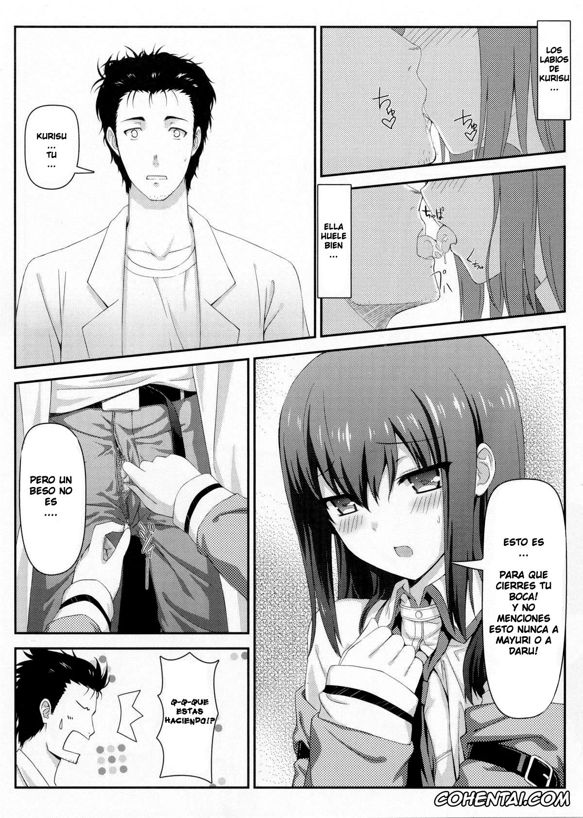 Steins;Gate porno, Kurisu Makise porno, Rintarou Okabe | Okarin porno, Tengoku e no Bullet Train (Steins;Gate), pagina 14