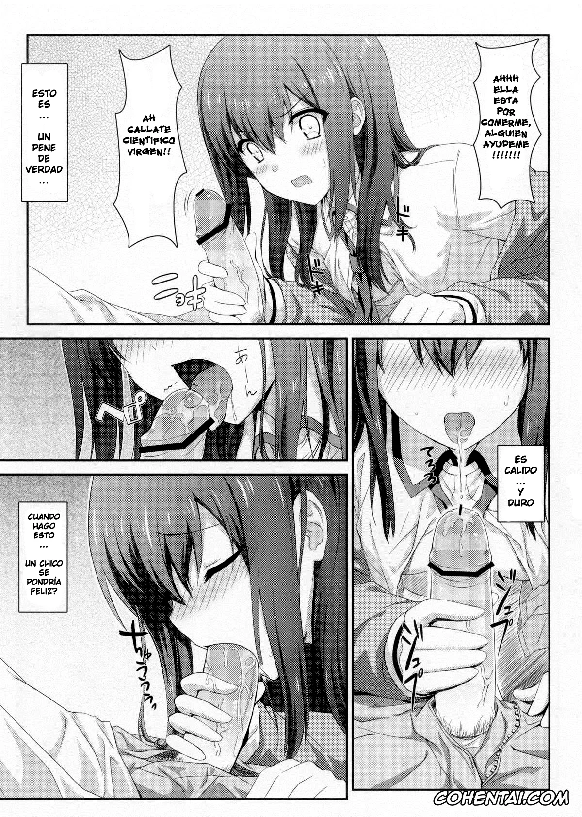 Steins;Gate hentai, Kurisu Makise hentai, Rintarou Okabe | Okarin hentai, Tengoku e no Bullet Train (Steins;Gate), pagina 15