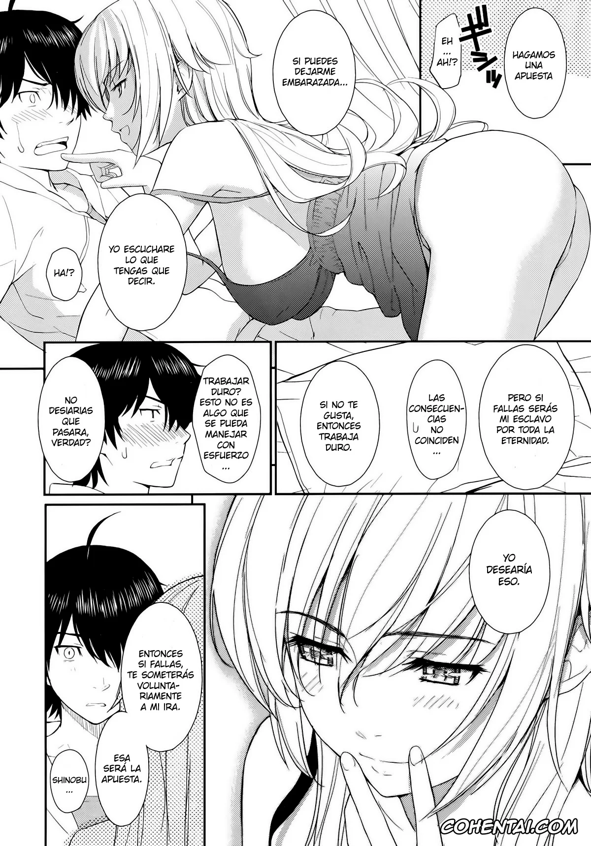 Bakemonogatari hentai, Kiss-Shot Acerola-Orion Heart-Under-Blade hentai, Koyomi Araragi hentai, Bakeonigatari (Bakemonogatari), pagina 9