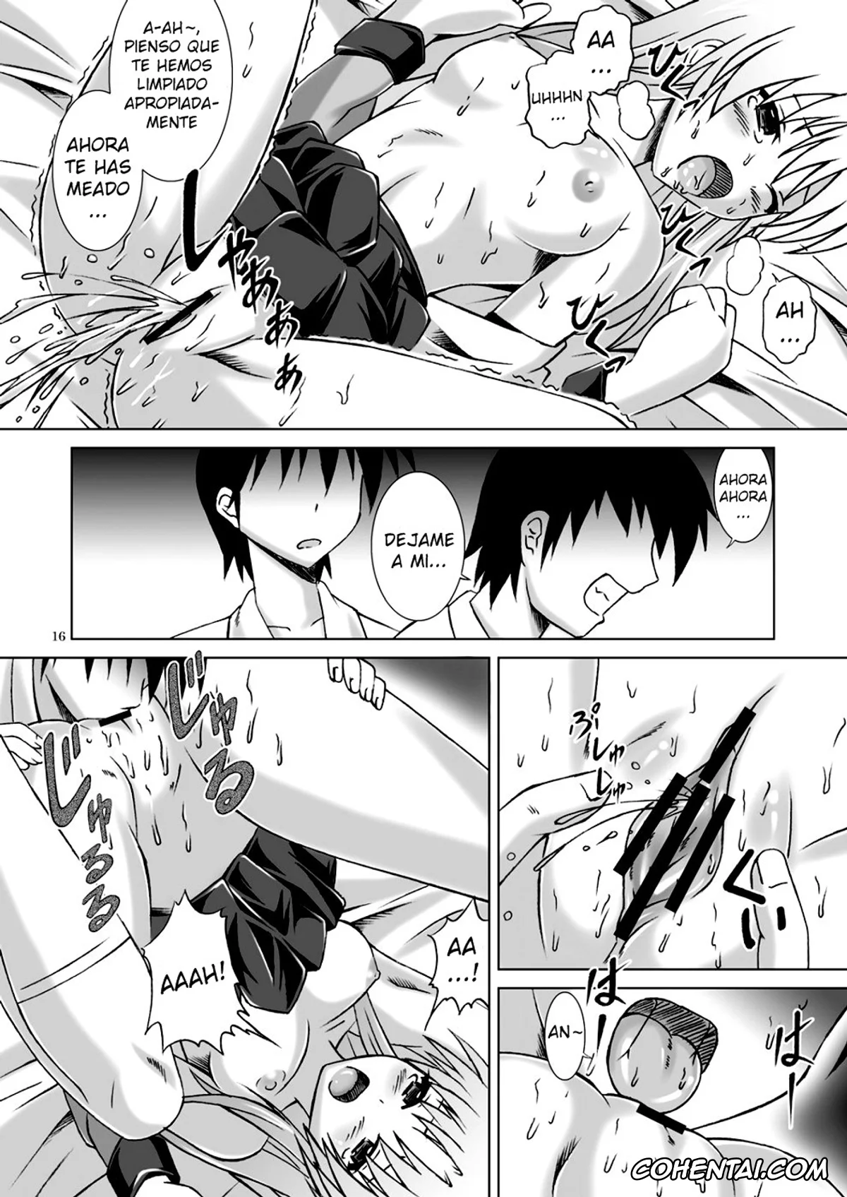 Angel Beats hentai, Kanade Tachibana hentai, Amaki Shi yo, Kitare (Angel Beats!), pagina 15