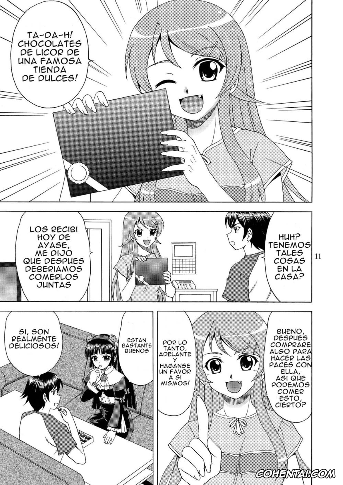 Ore No Imouto Ga Konna Ni Kawaii Wake Ga Nai | My Little Sister Cant Be This Cute xxx, Kirino Kousaka xxx, Kyousuke Kousaka xxx, Ruri Gokou xxx, Ore no Imouto ga Nekomimi Hadaka Apron na Wake ga Nai (Ore no Imouto ga Konna ni Kawaii Wake ga Nai), pagina 10