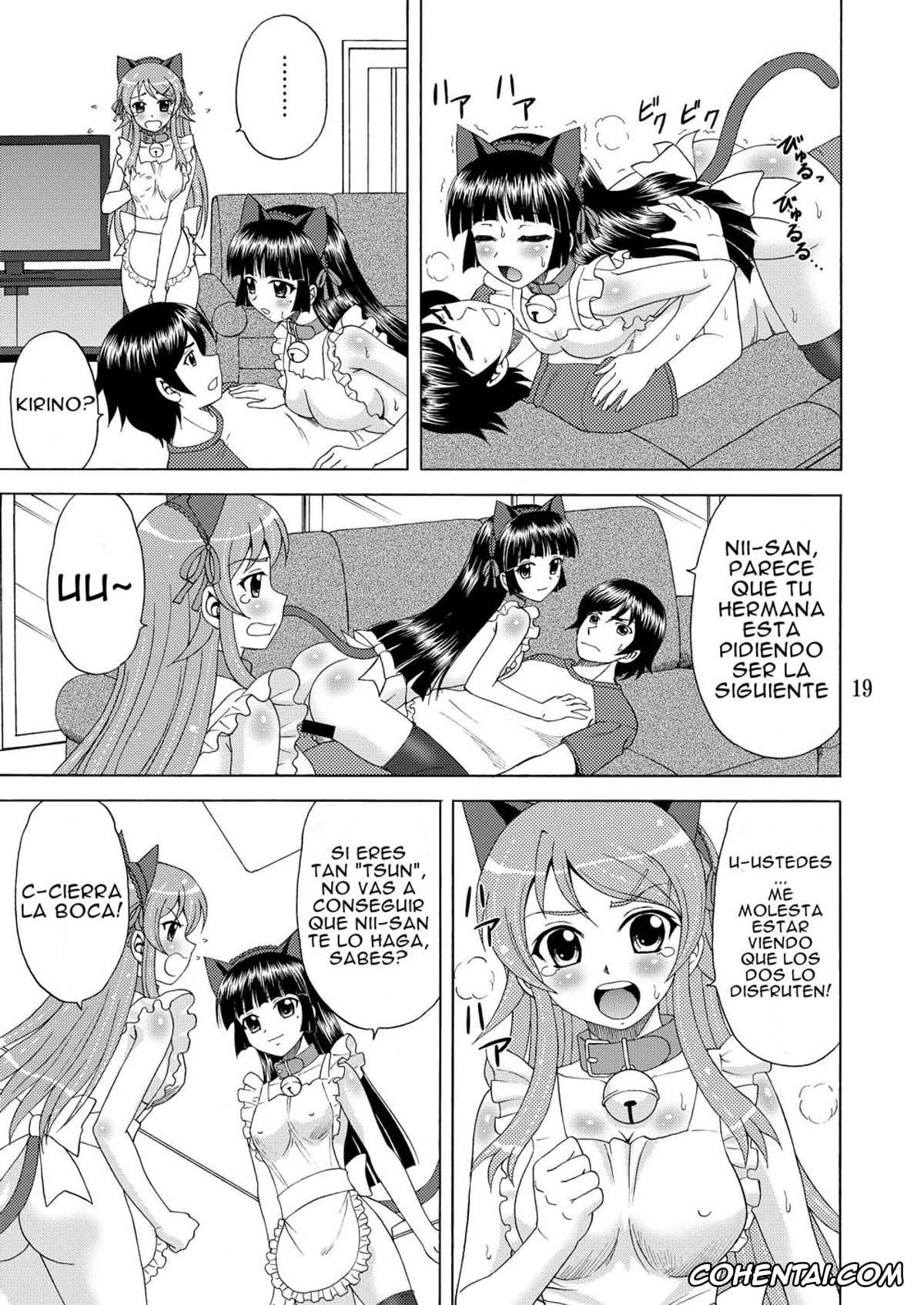 Ore No Imouto Ga Konna Ni Kawaii Wake Ga Nai | My Little Sister Cant Be This Cute hentai, Kirino Kousaka hentai, Kyousuke Kousaka hentai, Ruri Gokou hentai, Ore no Imouto ga Nekomimi Hadaka Apron na Wake ga Nai (Ore no Imouto ga Konna ni Kawaii Wake ga Nai), pagina 18