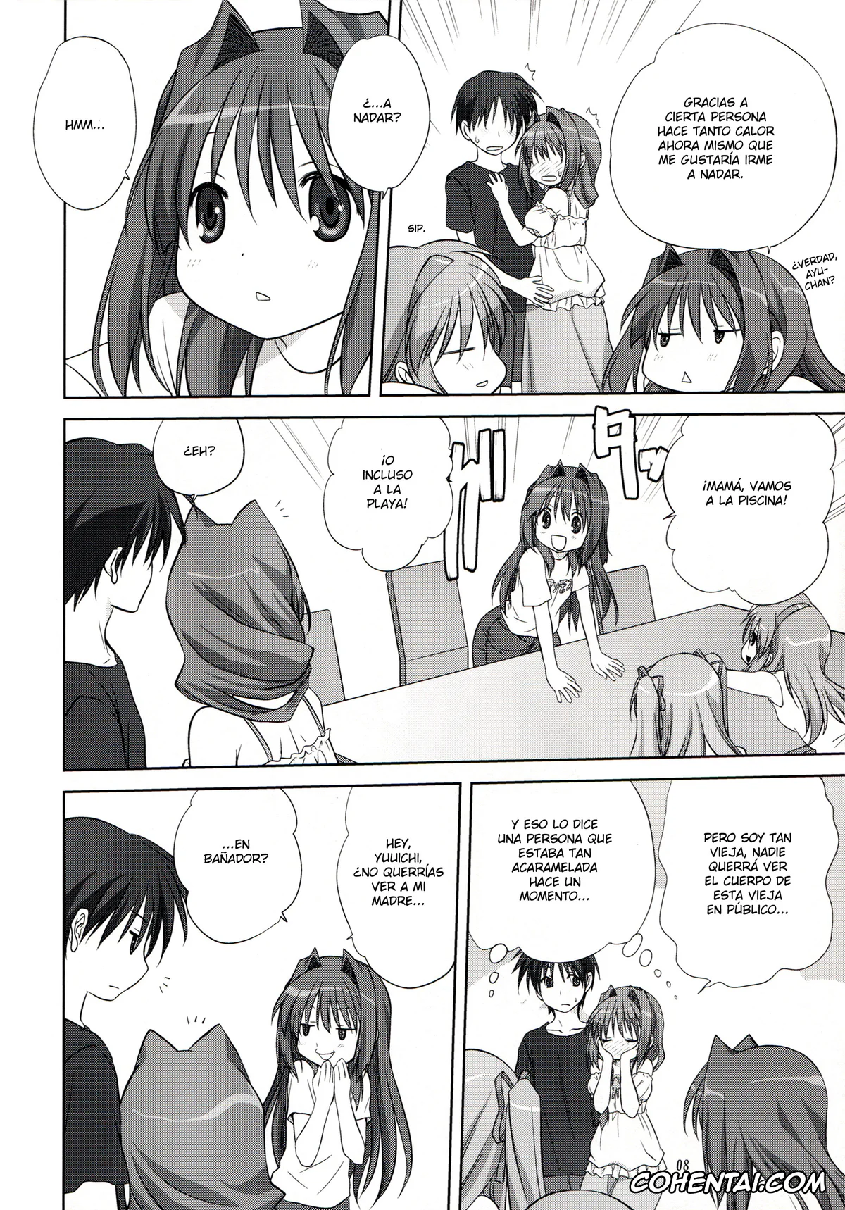 Kanon porno, Akiko Minase porno, Yuuichi Aizawa porno, Akiko-san to Issho 8 (Kanon), pagina 8
