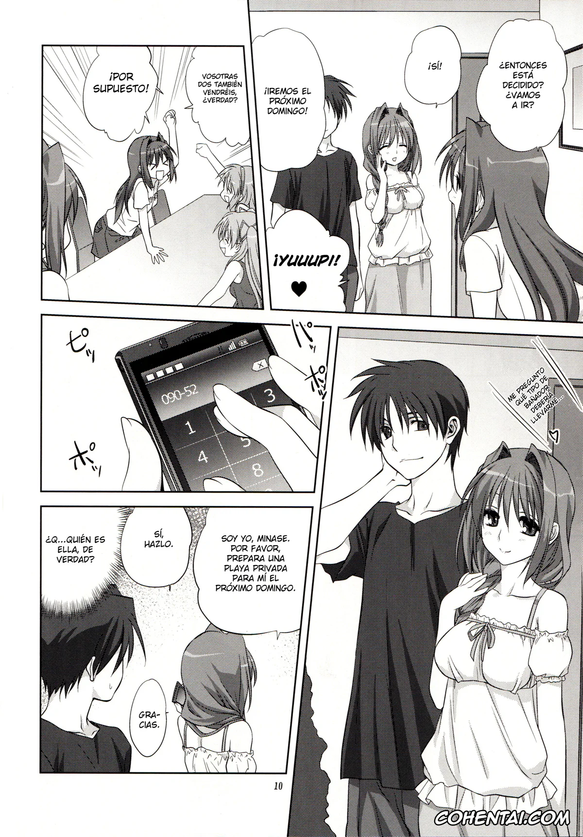Kanon xxx, Akiko Minase xxx, Yuuichi Aizawa xxx, Akiko-san to Issho 8 (Kanon), pagina 10