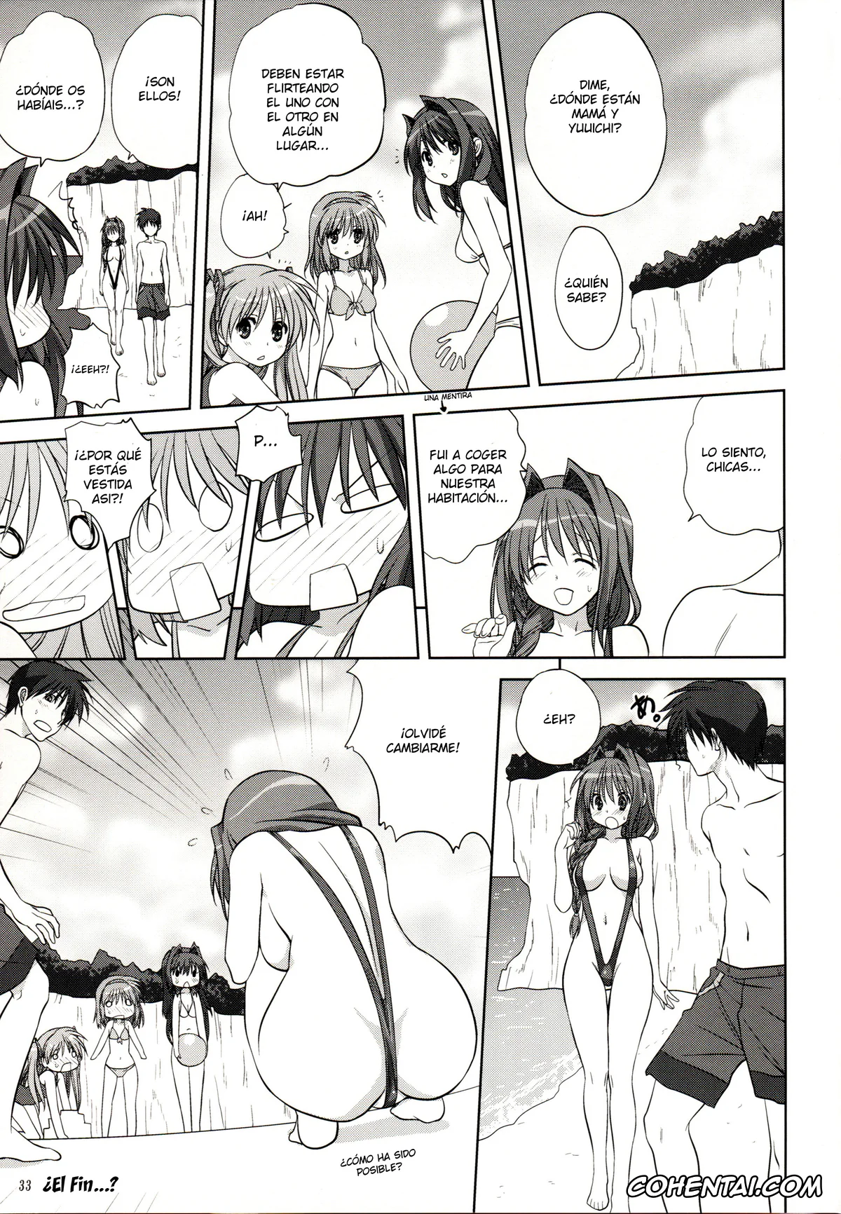 Kanon hentai, Akiko Minase hentai, Yuuichi Aizawa hentai, Akiko-san to Issho 8 (Kanon), pagina 33