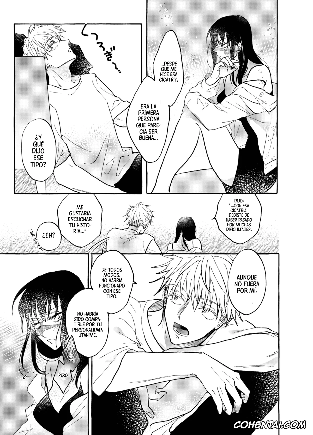 Jujutsu Kaisen hentai, Satoru Gojo hentai, Utahime Iori hentai, Shaula (Jujutsu Kaisen), pagina 6