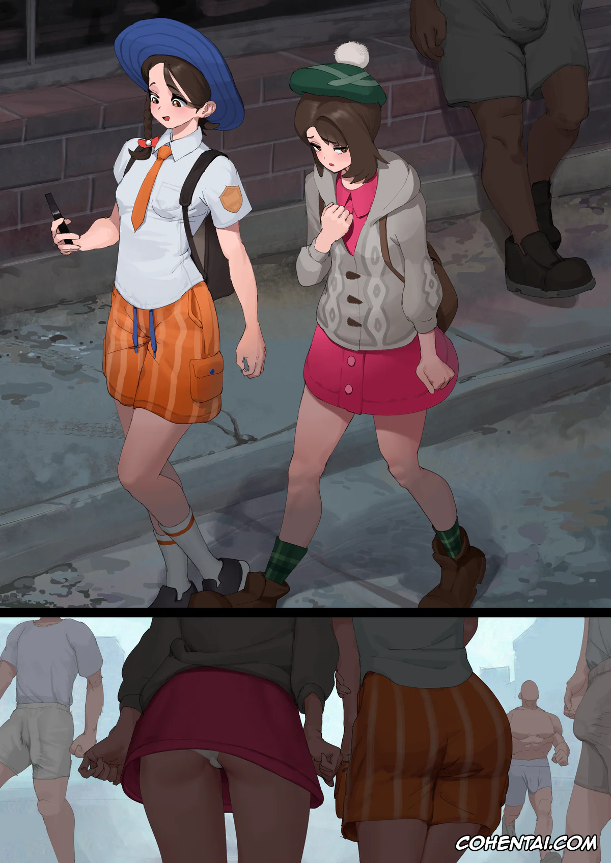 Pokemon | Pocket Monsters xxx, Gloria xxx, Juliana xxx, Gloria and Juliana visit Black City (Pokemon), pagina 7