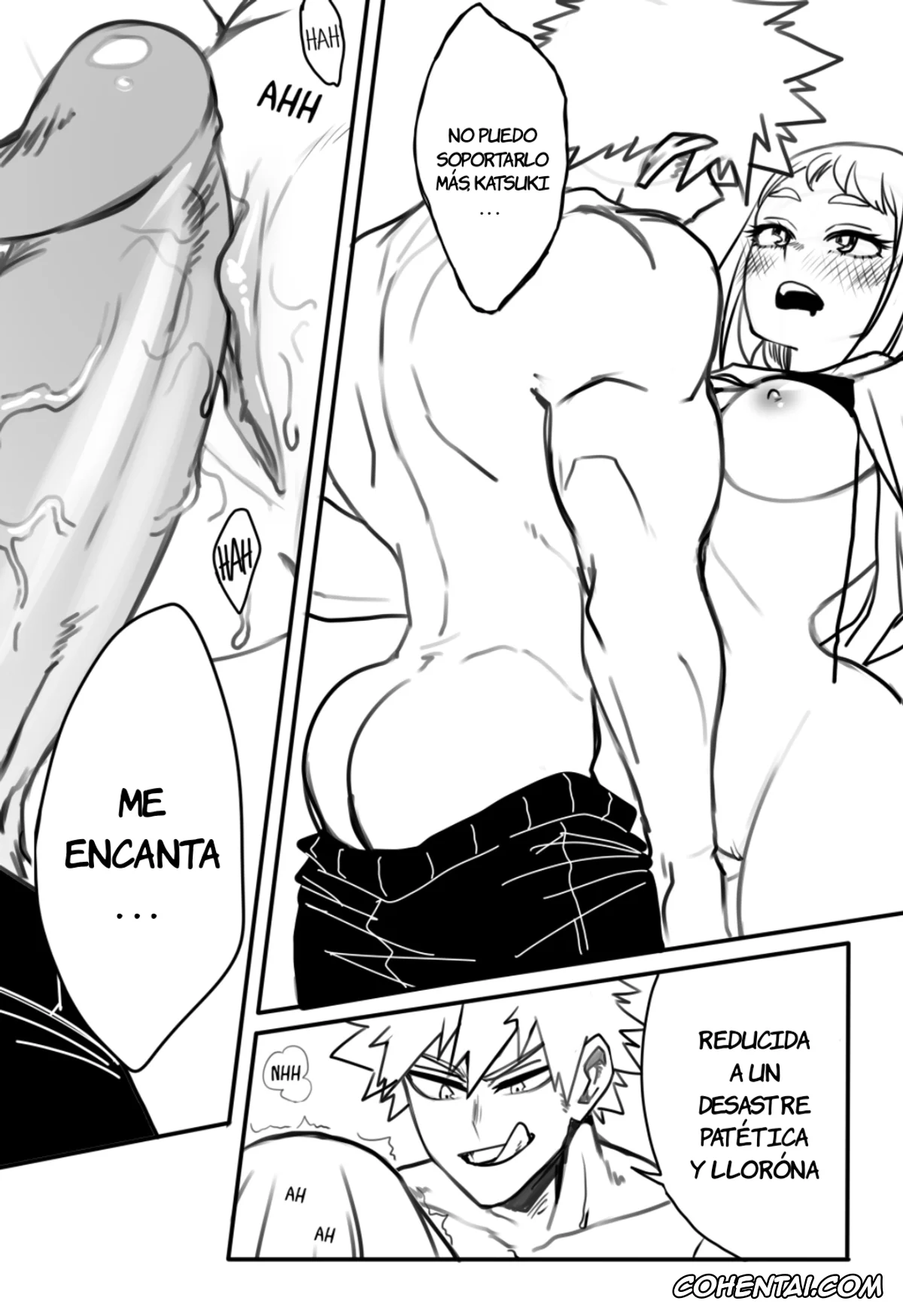 My Hero Academia | Boku No Hero Academia xxx, Katsuki Bakugou xxx, Ochako Uraraka xxx, A mi novia le gusta usar mi ropa y eso me excita (Boku no Hero Academia), pagina 7