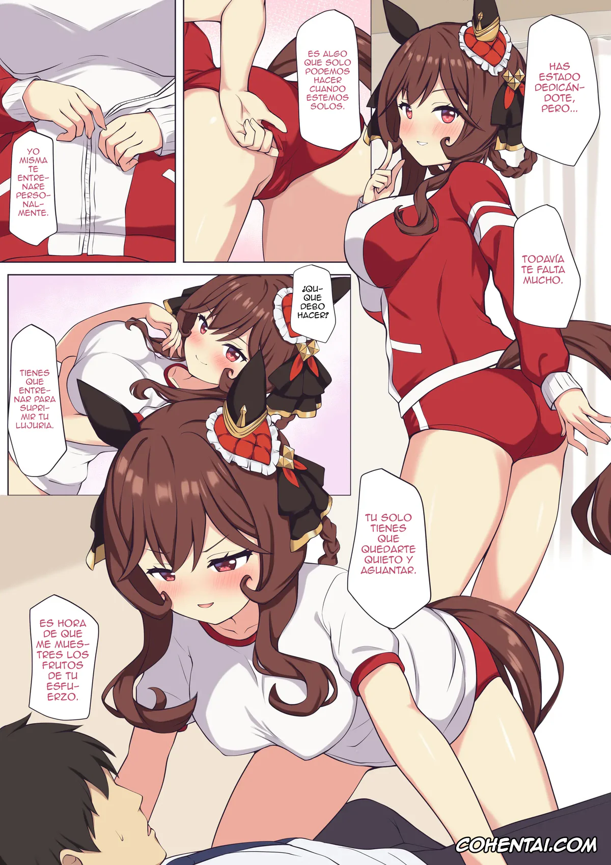 Uma Musume Pretty Derby xxx, Gentildonna xxx, Gentil no Sex Training | El entrenamiento sexual de Gentil (Uma Musume Pretty Derby), pagina 1