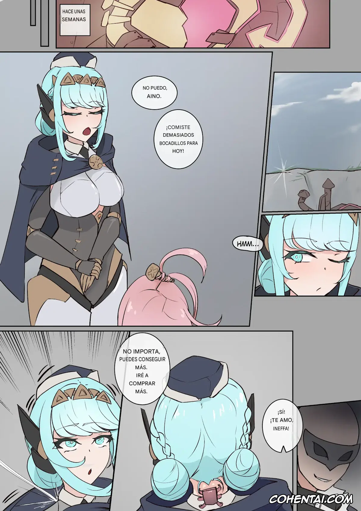 Genshin Impact hentai, Ineffa hentai, Ineffa Español, pagina 3