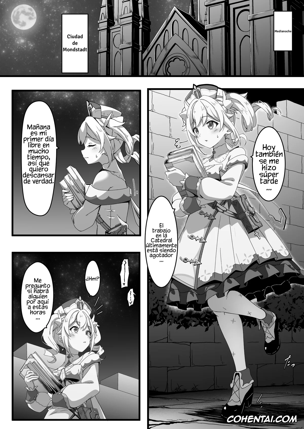 Genshin Impact xxx, Barbara Pegg xxx, Noelle xxx, Issho ni Seichou Shichaimashou! (Genshin Impact), pagina 4