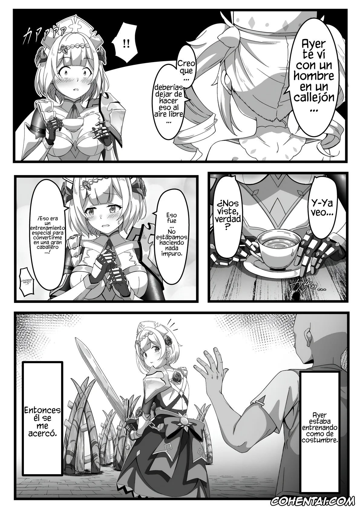 Genshin Impact xxx, Barbara Pegg xxx, Noelle xxx, Issho ni Seichou Shichaimashou! (Genshin Impact), pagina 10