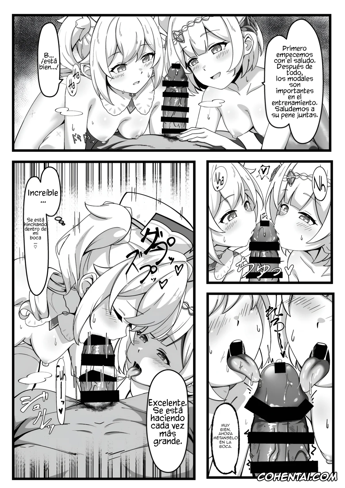 Genshin Impact hentai, Barbara Pegg hentai, Noelle hentai, Issho ni Seichou Shichaimashou! (Genshin Impact), pagina 15