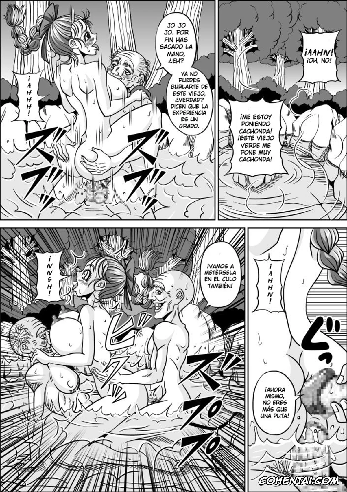 Dragon Ball porno, Bulma Briefs porno, Onsen Jijii VS Bulma (Dragon Ball), pagina 23