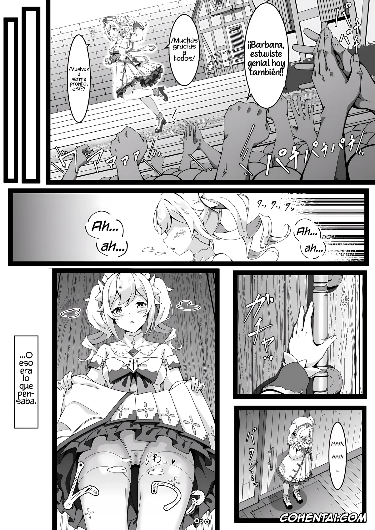 Genshin Impact porno, Barbara Pegg porno, Jiyuu no Kuni no Idol – La Idol de la Nación de la Libertad (Genshin Impact) + Extras, pagina 5