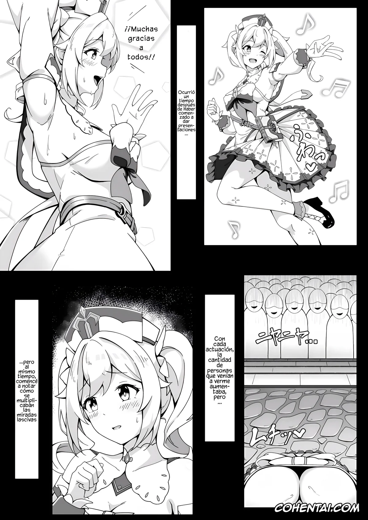 Genshin Impact xxx, Barbara Pegg xxx, Jiyuu no Kuni no Idol – La Idol de la Nación de la Libertad (Genshin Impact) + Extras, pagina 7
