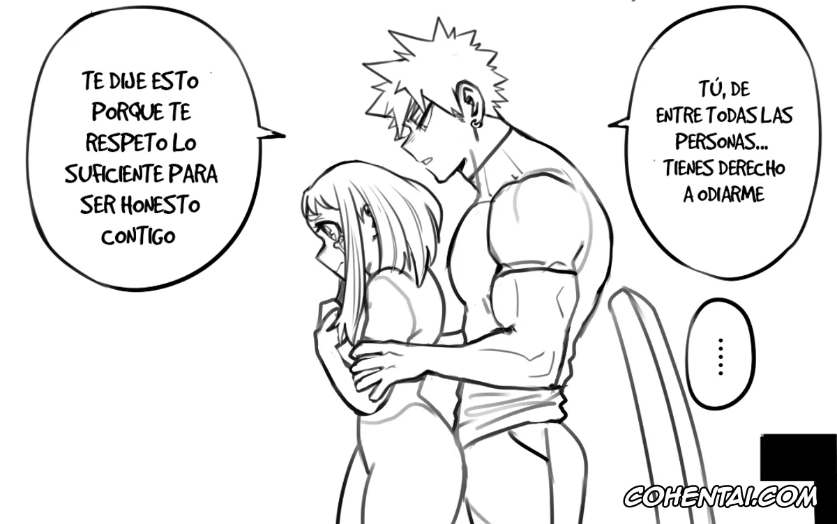 My Hero Academia | Boku No Hero Academia xxx, Katsuki Bakugou xxx, Ochako Uraraka xxx, Asesino de al Lado (Boku no Hero Academia), pagina 136