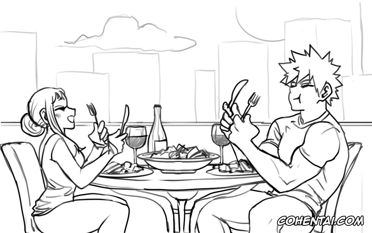 My Hero Academia | Boku No Hero Academia xxx, Katsuki Bakugou xxx, Ochako Uraraka xxx, Asesino de al Lado (Boku no Hero Academia), pagina 298