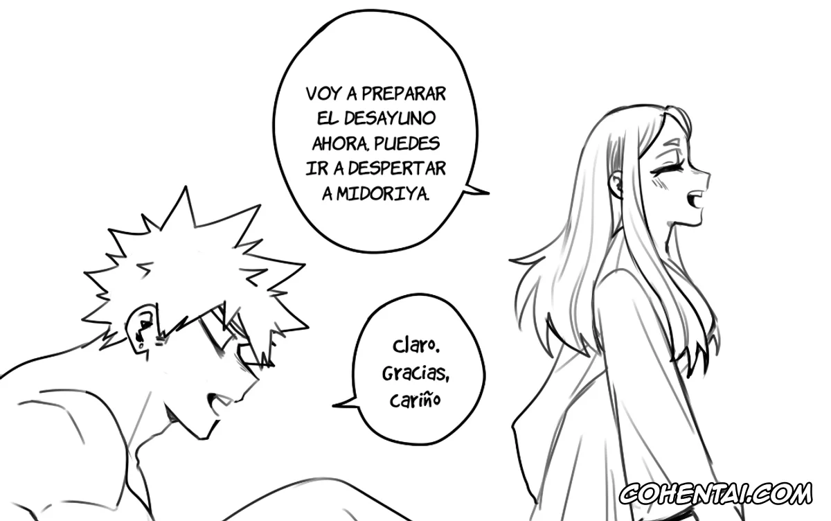 My Hero Academia | Boku No Hero Academia xxx, Katsuki Bakugou xxx, Ochako Uraraka xxx, Asesino de al Lado (Boku no Hero Academia), pagina 985
