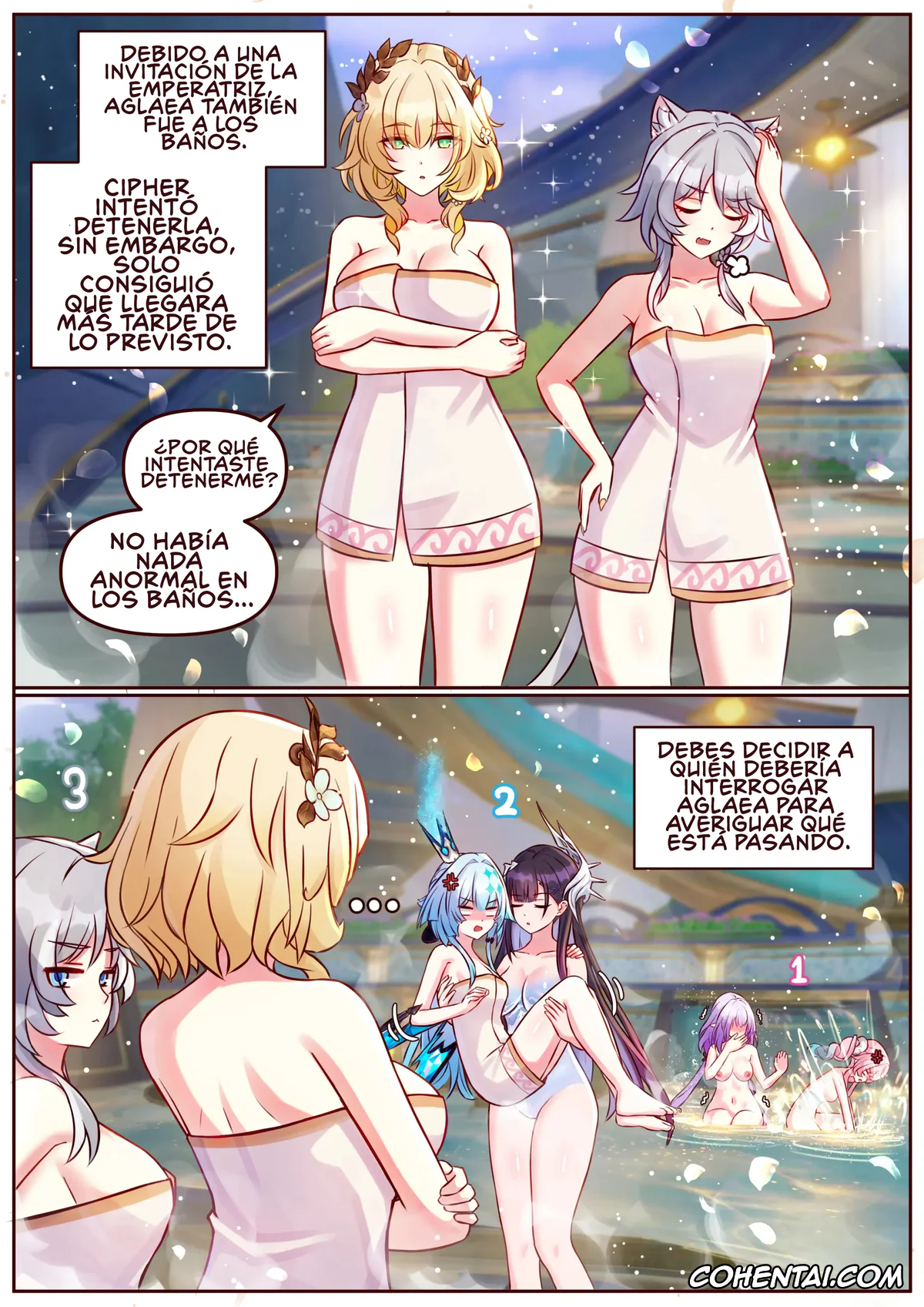 Honkai: Star Rail hentai, Aglaea hentai, Castorice hentai, Cerydra hentai, Cipher hentai, Hyacine hentai, Hysilens hentai, Skott hentai, Tribbie hentai, Aglaea & Tribios (Honkai: Star Rail), pagina 6