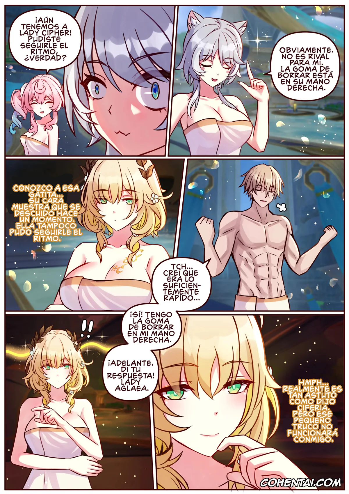 Honkai: Star Rail hentai, Aglaea hentai, Castorice hentai, Cerydra hentai, Cipher hentai, Hyacine hentai, Hysilens hentai, Skott hentai, Tribbie hentai, Aglaea & Tribios (Honkai: Star Rail), pagina 12