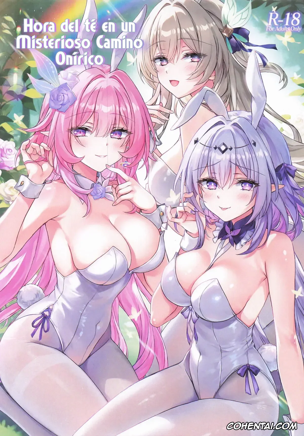 Honkai: Star Rail xxx, Castorice xxx, Cyrene xxx, Firefly xxx, Fushigi no Yumeji no Tea Time | Hora del té en un misterioso camino onírico (Honkai: Star Rail), pagina 1