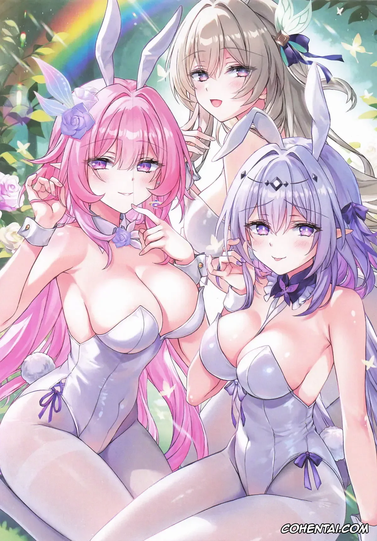 Honkai: Star Rail hentai, Castorice hentai, Cyrene hentai, Firefly hentai, Fushigi no Yumeji no Tea Time | Hora del té en un misterioso camino onírico (Honkai: Star Rail), pagina 3