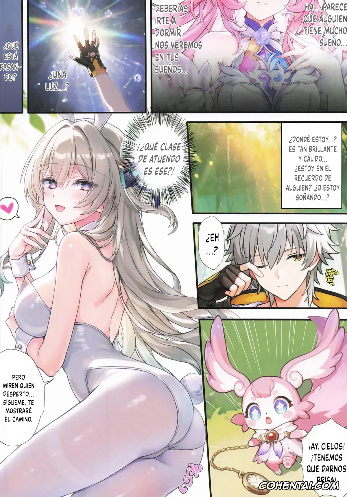 Honkai: Star Rail xxx, Castorice xxx, Cyrene xxx, Firefly xxx, Fushigi no Yumeji no Tea Time | Hora del té en un misterioso camino onírico (Honkai: Star Rail), pagina 4