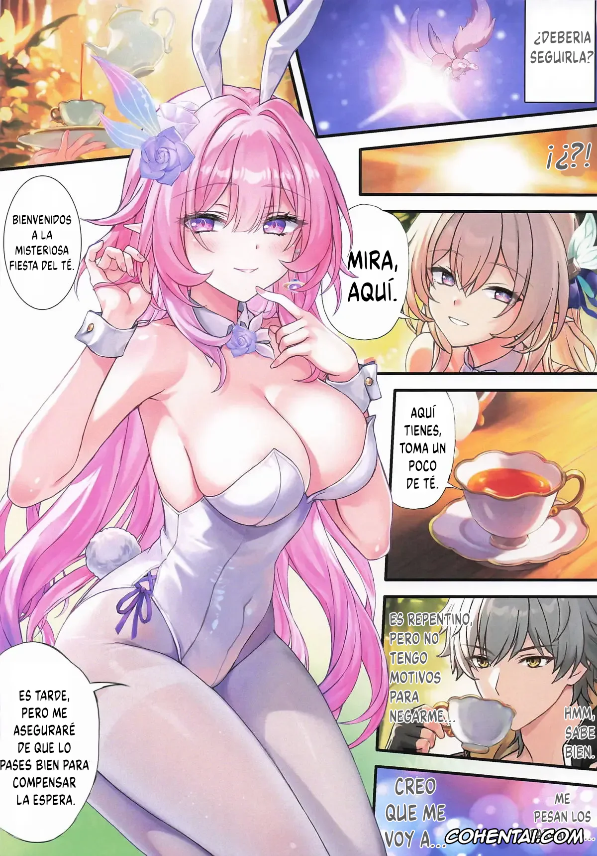 Honkai: Star Rail porno, Castorice porno, Cyrene porno, Firefly porno, Fushigi no Yumeji no Tea Time | Hora del té en un misterioso camino onírico (Honkai: Star Rail), pagina 5