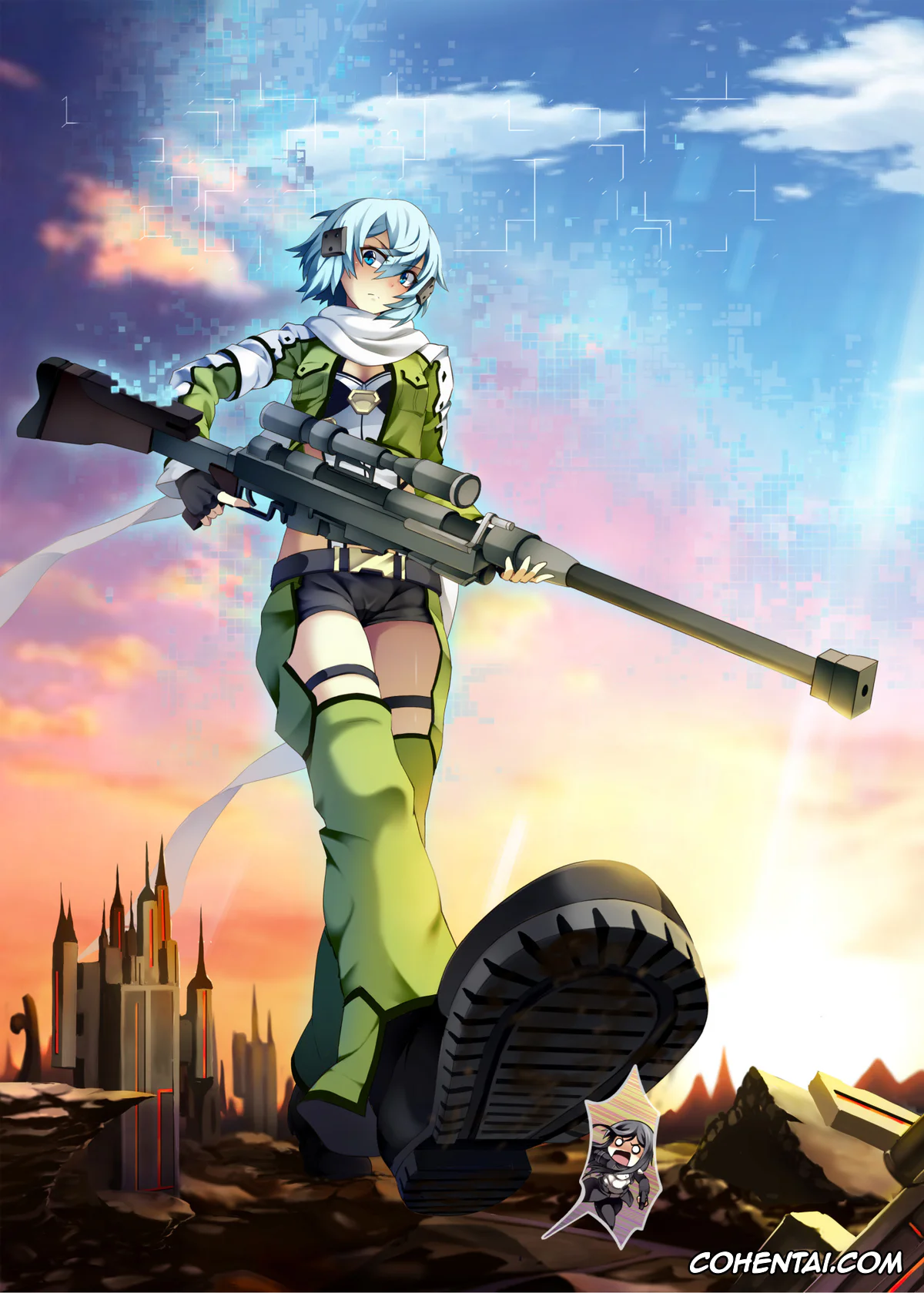 Sword Art Online porno, Asuna Yuuki porno, Kazuto Kirigaya | Kirito porno, Shino Asada | Sinon porno, BUG ART ONLINE (Sword Art Online), pagina 2