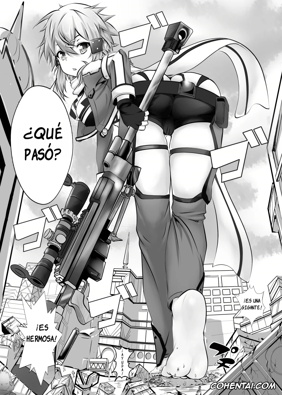 Sword Art Online xxx, Asuna Yuuki xxx, Kazuto Kirigaya | Kirito xxx, Shino Asada | Sinon xxx, BUG ART ONLINE (Sword Art Online), pagina 4